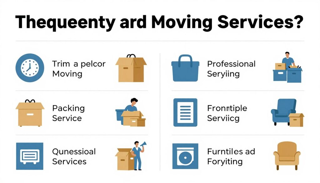 أسئلة شائعة حول خدمات نقل عفش مع عمال محترفين