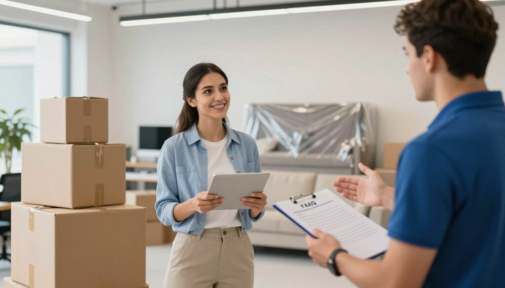 أسئلة شائعة حول نقل عفش مع تغليف ممتاز جدة