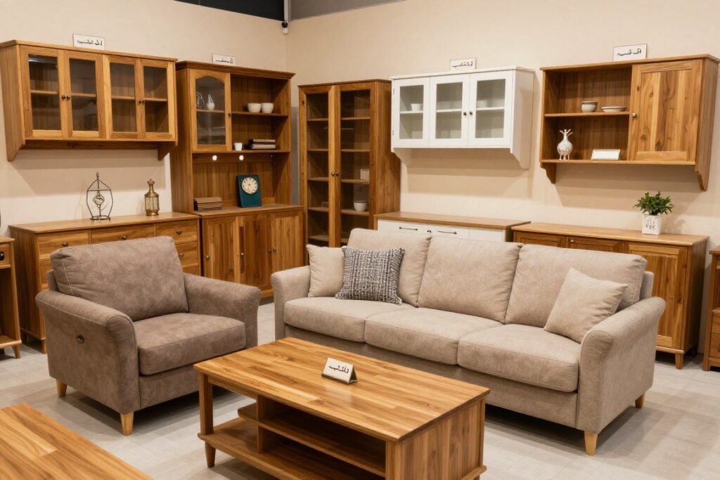 أنواع مختلفة من الأثاث التي تنقلها شركة نقل عفش بجدة