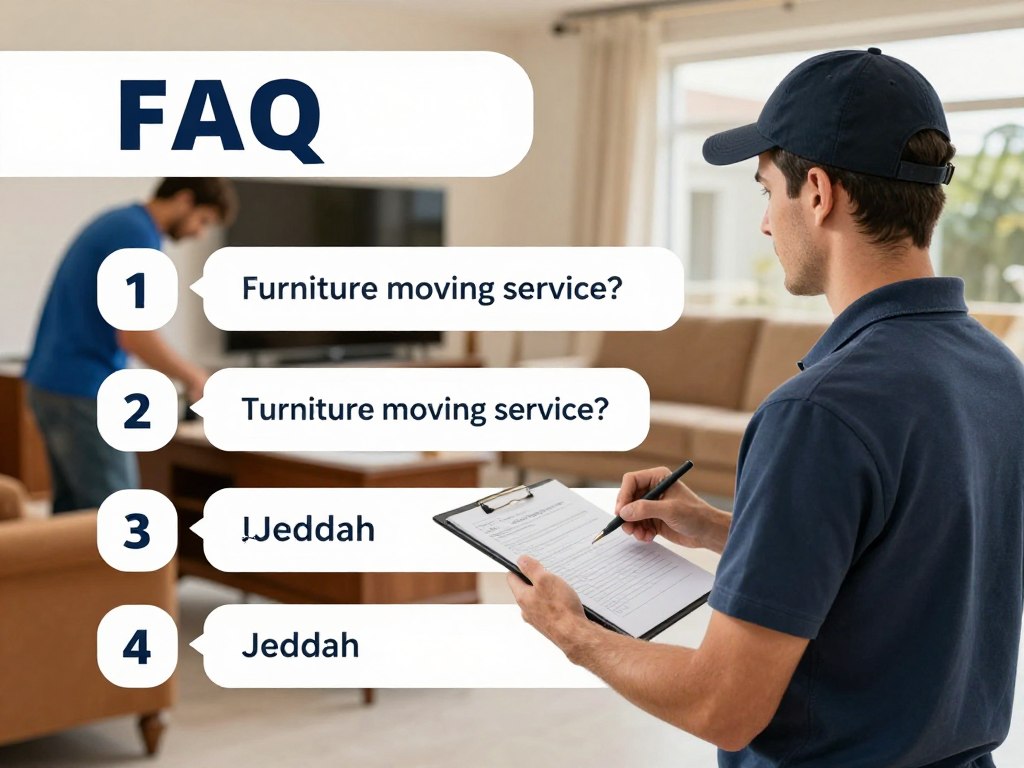 إجابات على الأسئلة الشائعة حول خدمة نقل عفش فورية بجدة