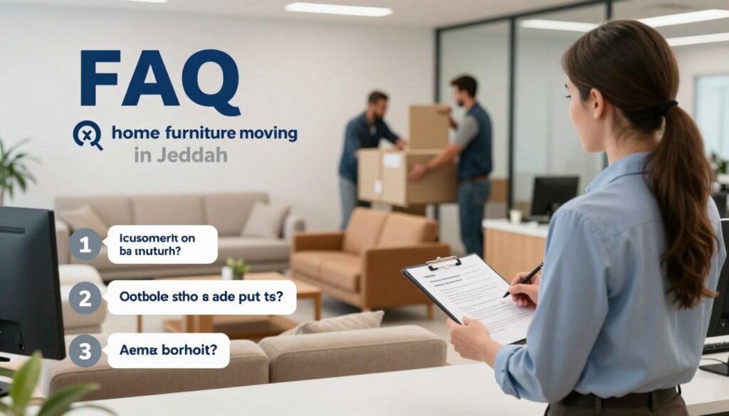 إجابات على الأسئلة الشائعة حول نقل أثاث المنازل في جدة