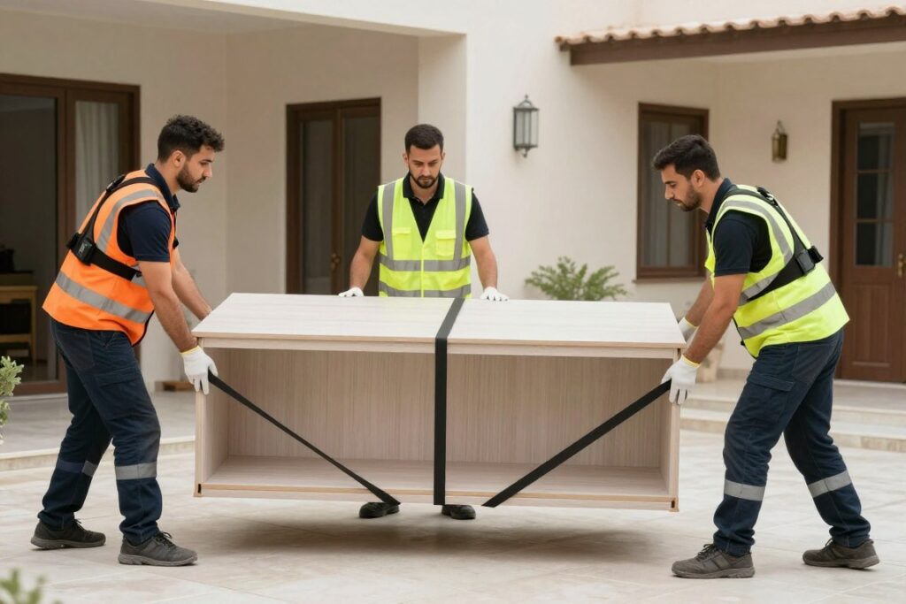 إجراءات الأمان في نقل عفش منازل وفلل جدة