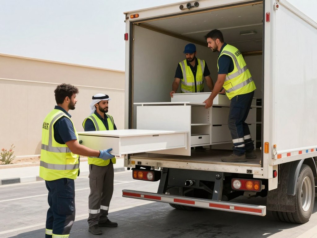 إجراءات السلامة المتبعة في نقل العفش الاحترافي