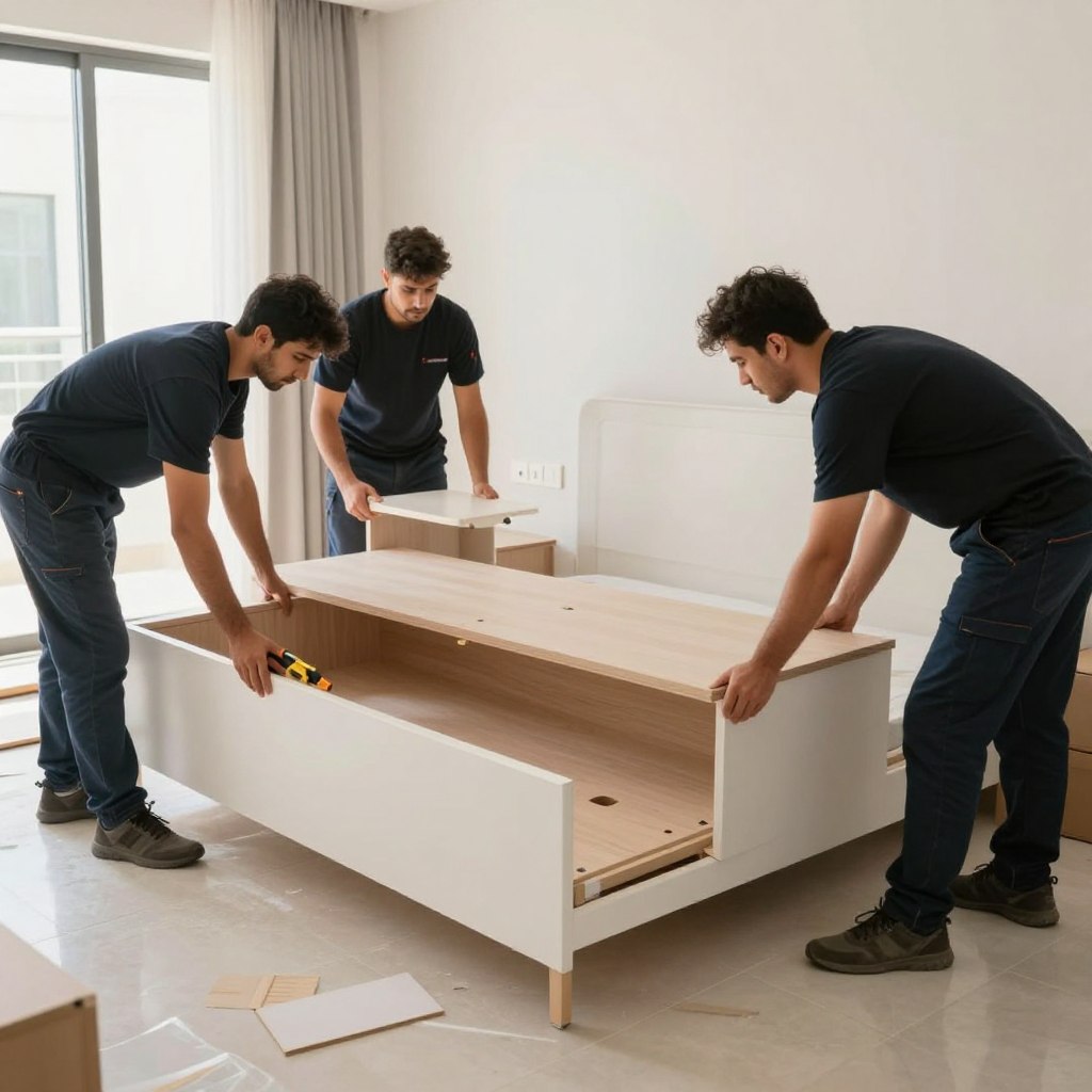 إعادة تركيب الأثاث بعد نقل العفش داخل جدة