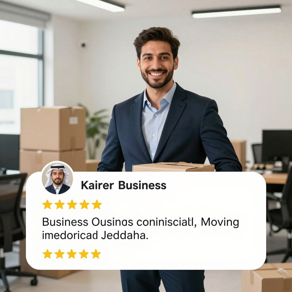 تجربة عميل مع خدمة نقل العفش من مؤسسة النقل السريع بجدة