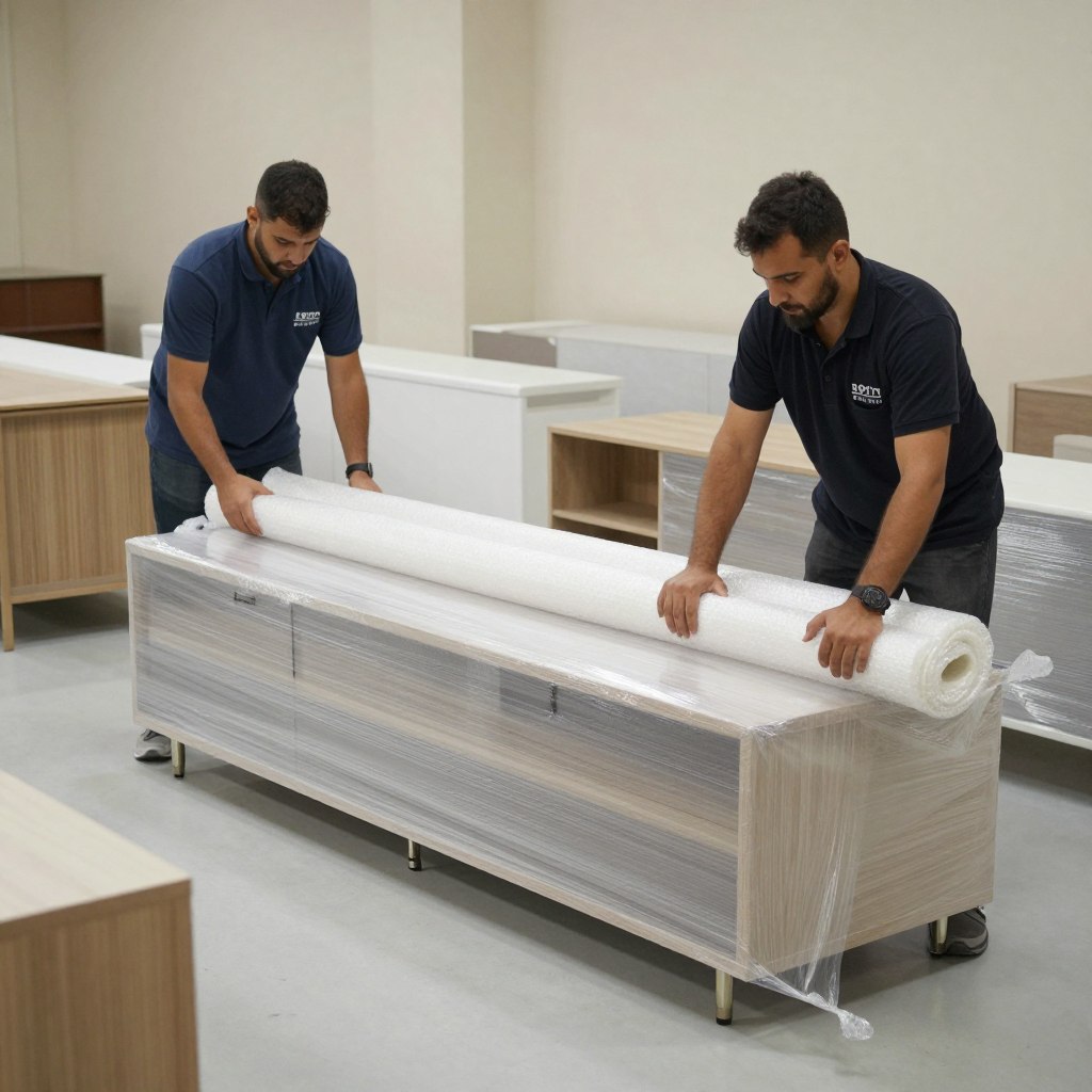 تغليف احترافي للعفش في جدة