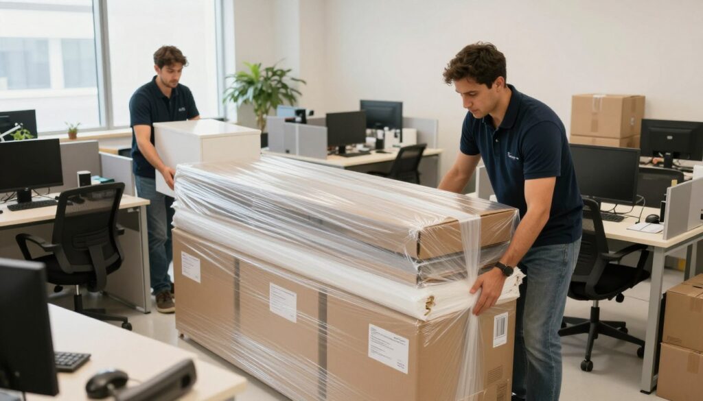 تغليف وتعبئة أثاث المكاتب في جدة