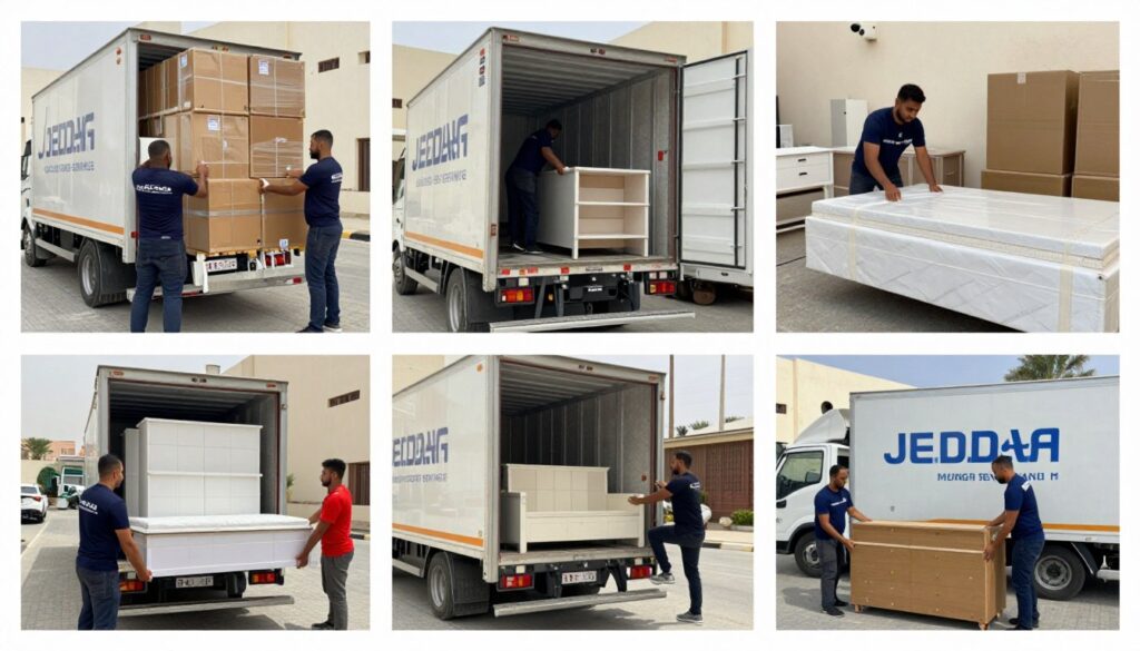 خدمات شاملة لنقل عفش بدون تلفيات بجدة