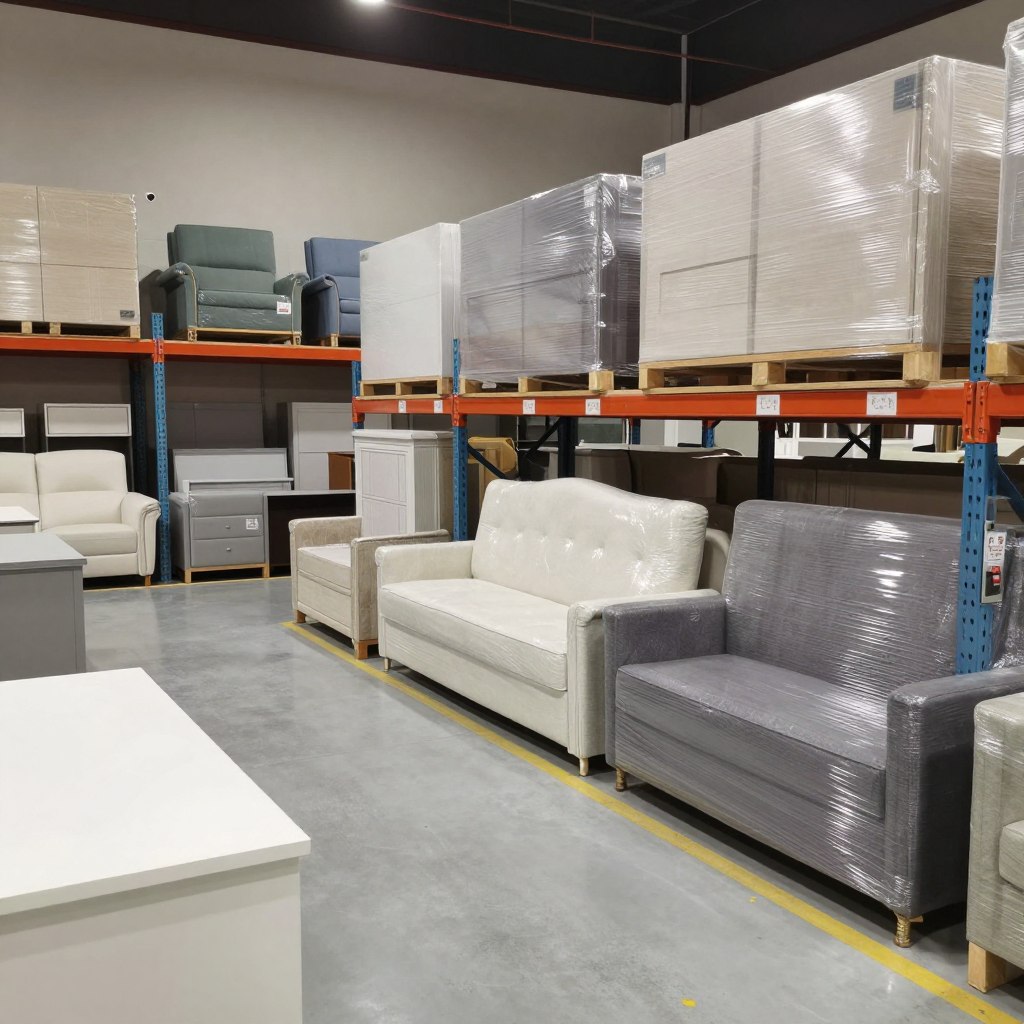 خدمة تخزين الأثاث المؤقت في مستودعات آمنة في جدة