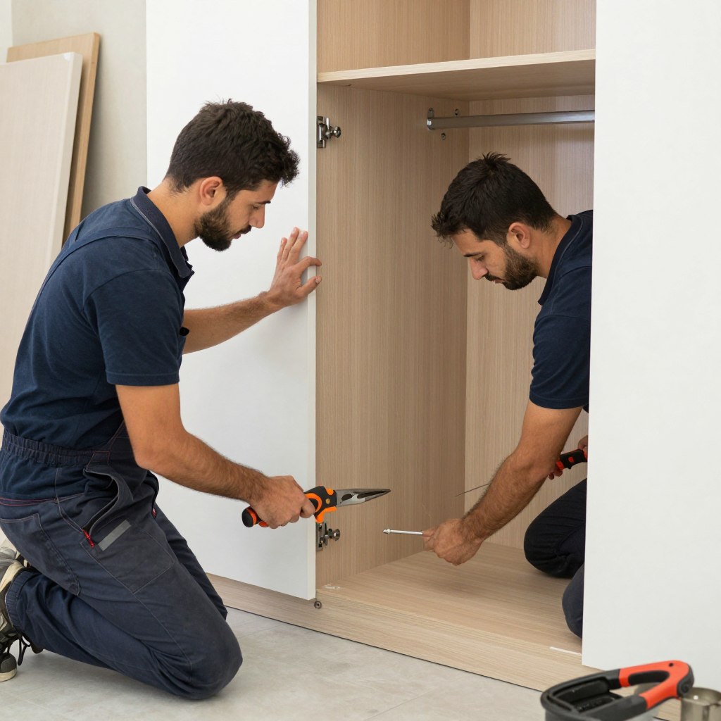 خدمة فك وتركيب الأثاث من مؤسسة النقل السريع