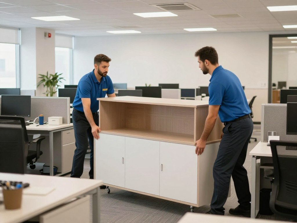 خدمة نقل أثاث المكاتب والشركات