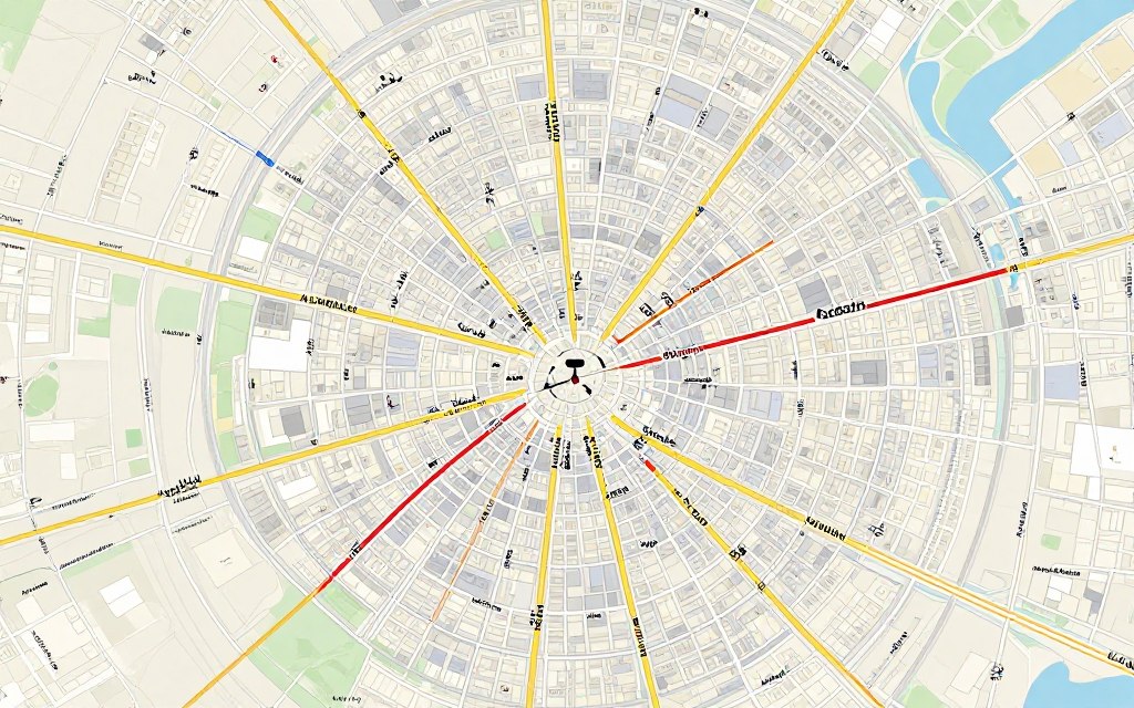 خريطة توضح مناطق خدمة نقل عفش داخل جدة وخارجها