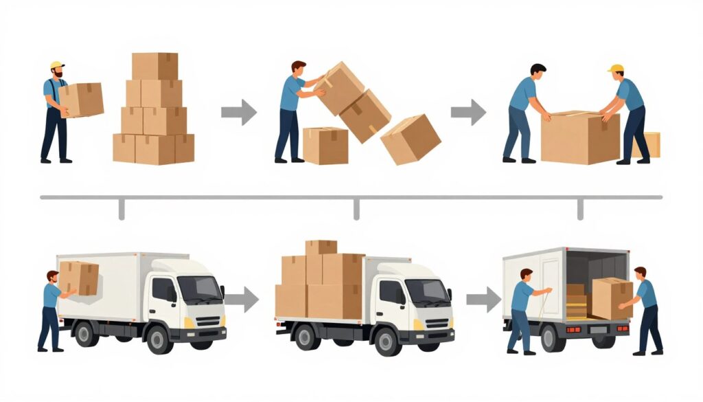 خطوات منظمة لنقل عفش بدون تلفيات بجدة