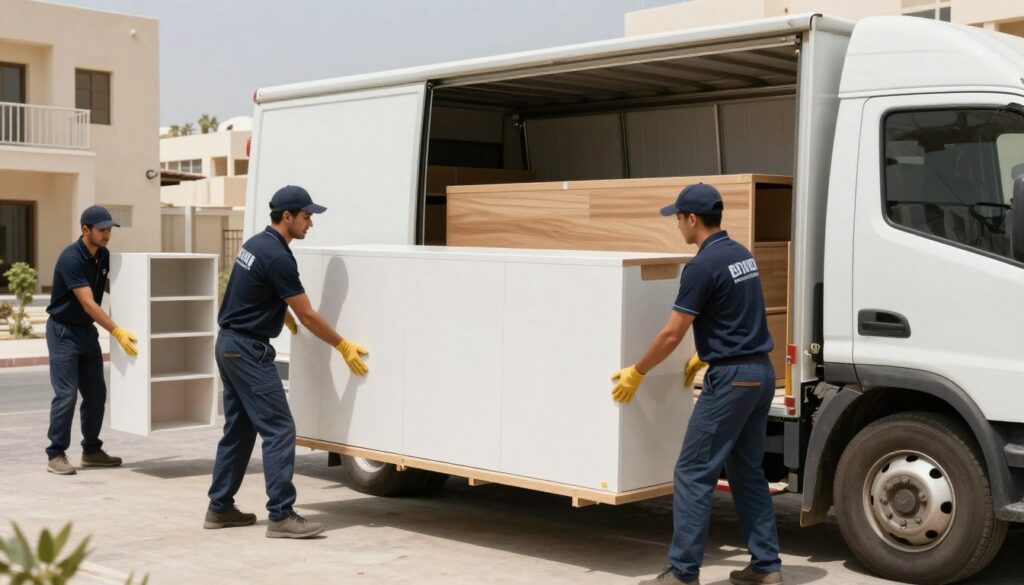 خطوات نقل عفش جدة من المعاينة إلى التسليم
