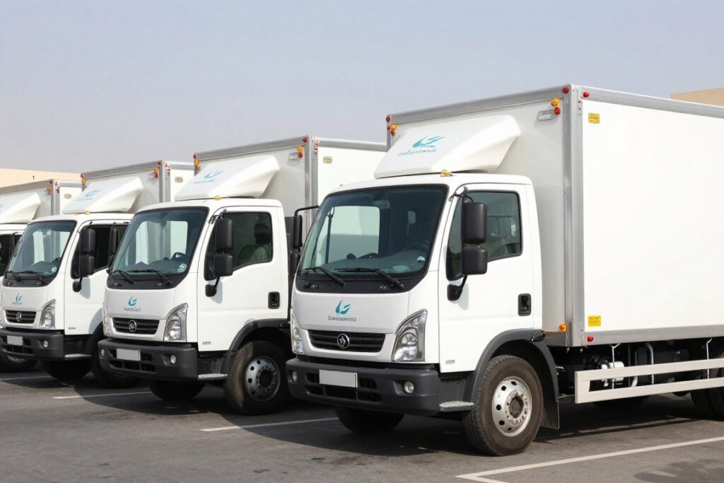 سيارات نقل عفش مضمون جدة مجهزة خصيصاً لنقل الأثاث بأمان