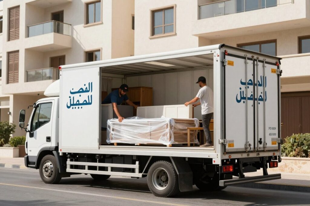 شاحنة نقل عفش اقتصادي بجدة مجهزة بأحدث التقنيات