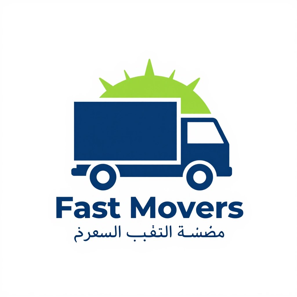 شعار مؤسسة النقل السريع لخدمات نقل العفش