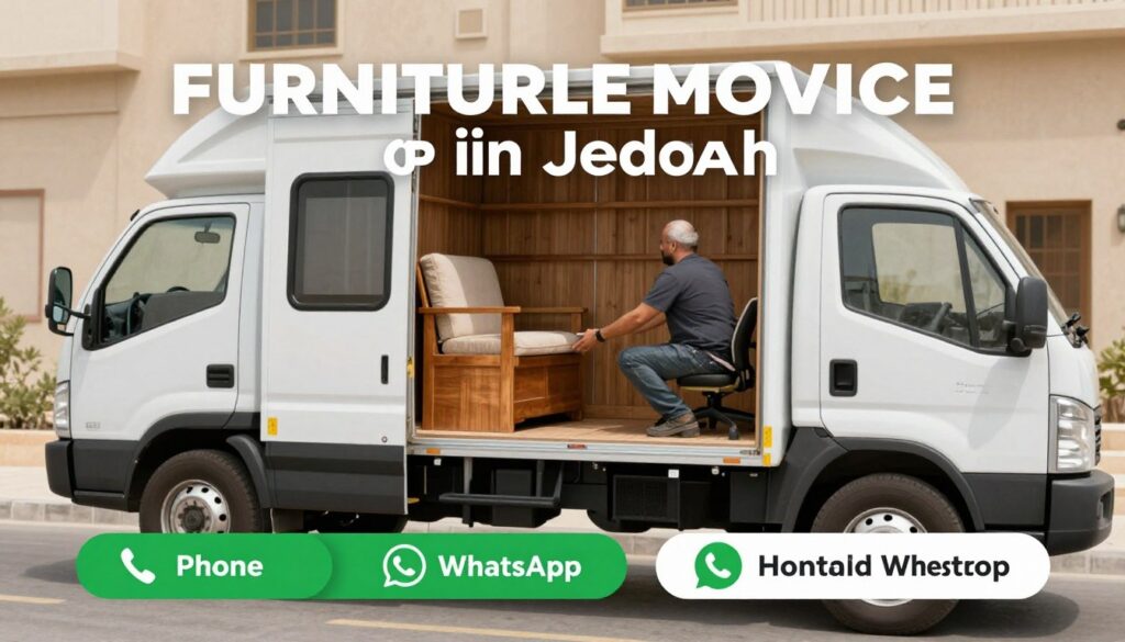 طرق التواصل لطلب خدمة نقل عفش فورية بجدة