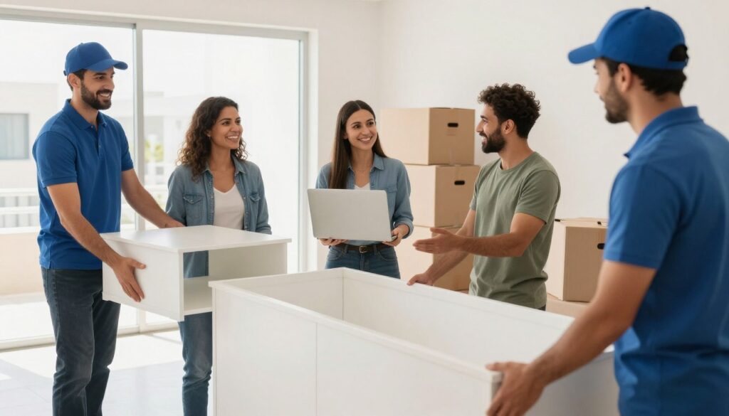 عملاء راضون عن خدمة أسرع نقل عفش في جدة