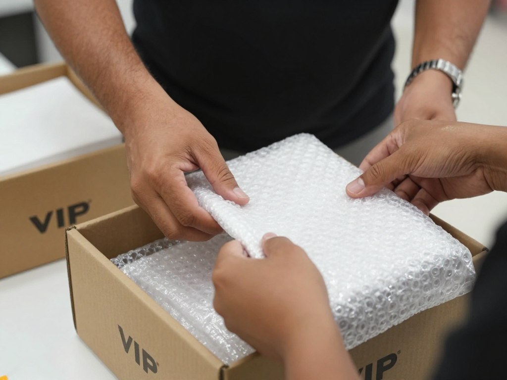 عملية تغليف احترافية لنقل عفش خدمة VIP جدة