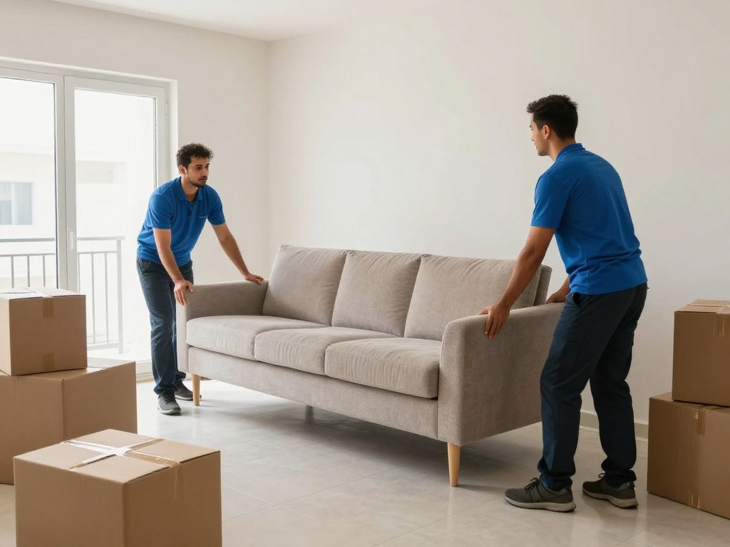عملية نقل عفش موثوق بجدة مع ترتيب الأثاث في المنزل الجديد