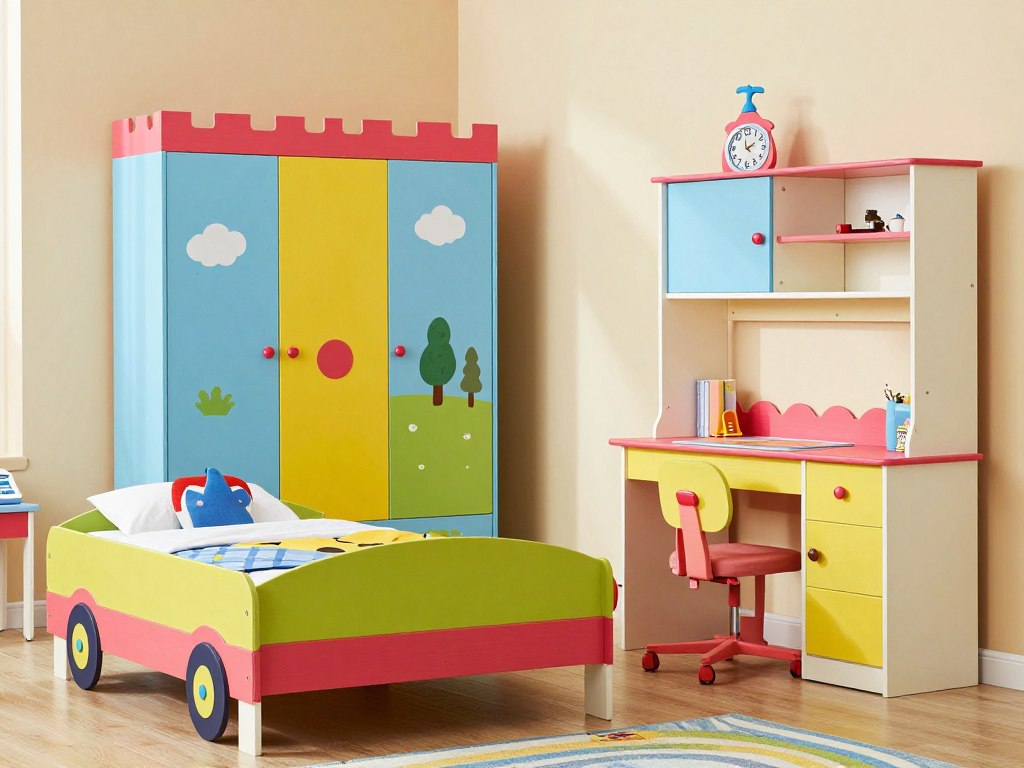 غرف نوم الأطفال - نقل عفش مع فك وتركيب