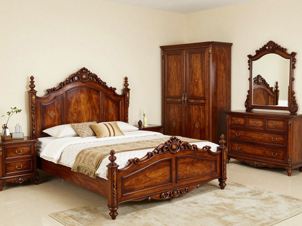 غرف نوم كلاسيكية - نقل عفش مع فك وتركيب