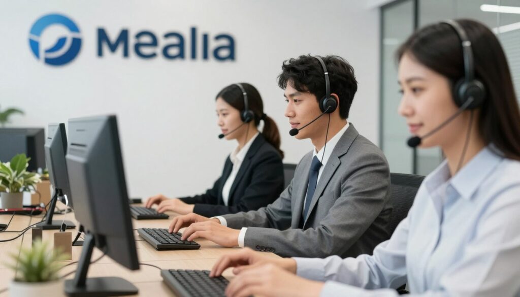 فريق خدمة العملاء في مؤسسة النقل السريع جاهز لمساعدتك