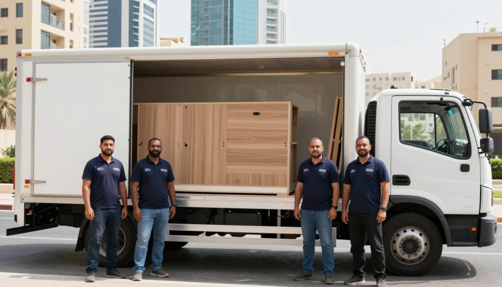 فريق فاست موفرز المحترف لنقل عفش مع فك وتركيب بجدة