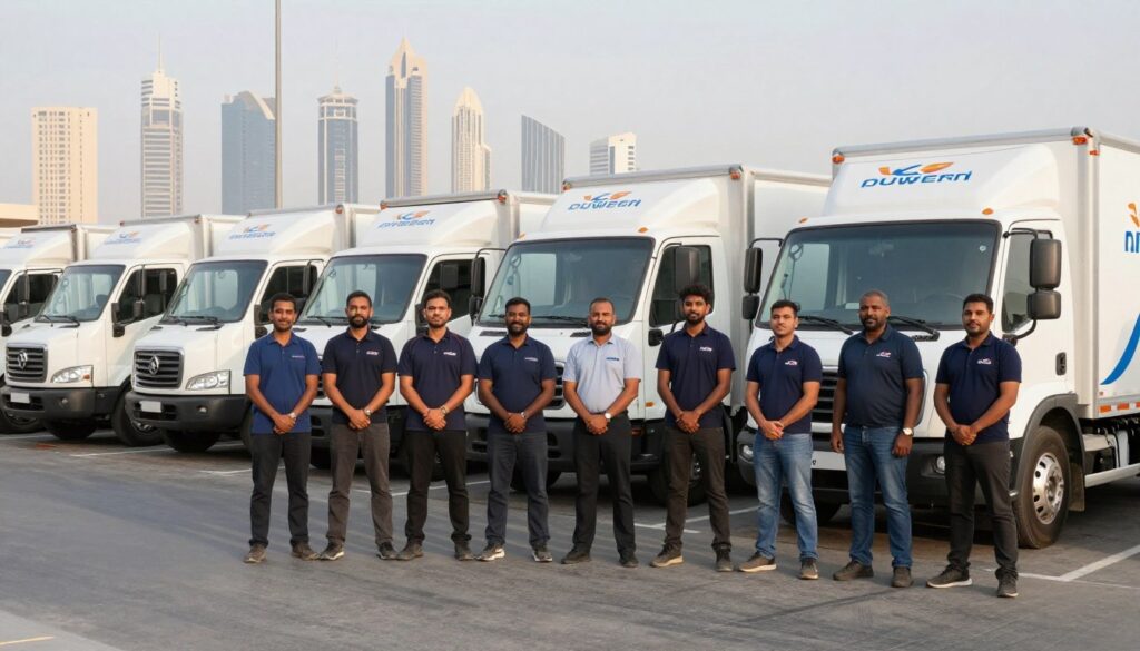 فريق مؤسسة النقل السريع المتكامل لنقل العفش بجودة عالية في جدة