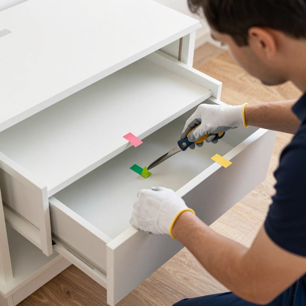 فك غرف النوم بطريقة احترافية قبل نقل العفش