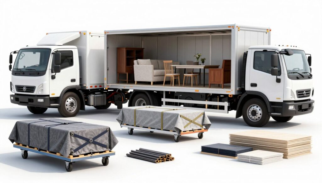 معدات حديثة لنقل عفش منازل وفلل جدة