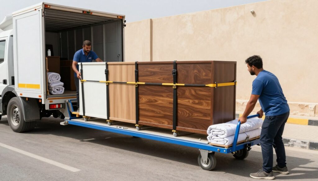 معدات متخصصة لنقل عفش بدون تلفيات بجدة