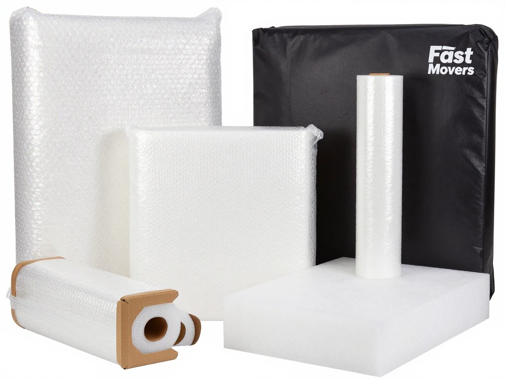 مواد التغليف المتخصصة المستخدمة في نقل عفش بدون خدوش جدة