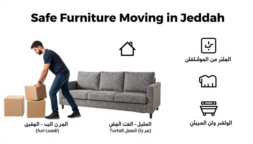 نصائح احترافية لنقل عفش داخل جدة وخارجها بأمان