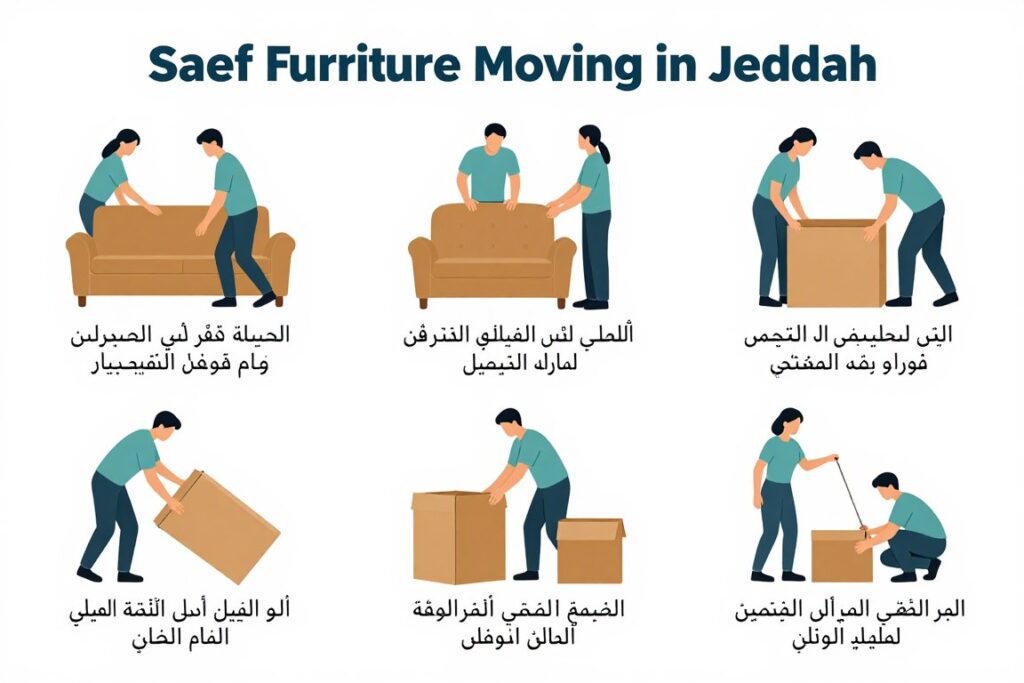 نصائح لنقل عفش مضمون جدة بطريقة آمنة وسليمة