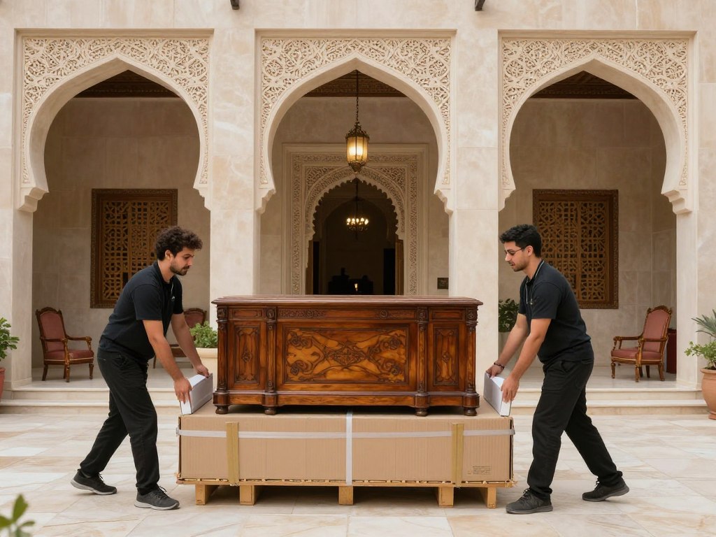 نقل أثاث ثمين بجودة عالية في جدة من مؤسسة النقل السريع