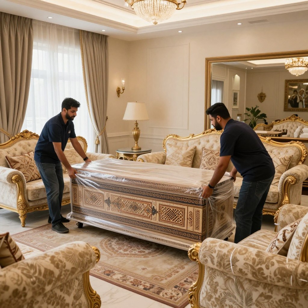 نقل المجالس والصالونات في خدمة نقل عفش راقي بجدة