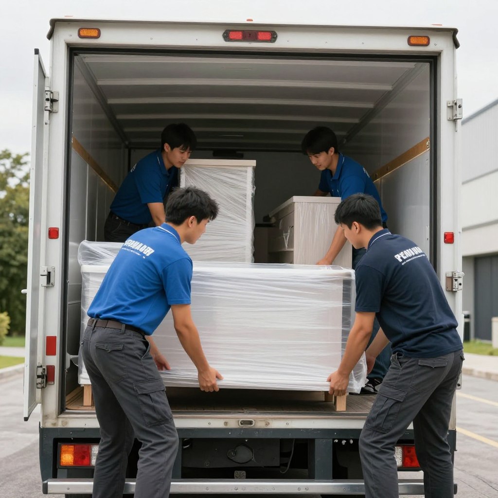 نقل عفش سريع باستخدام معدات متطورة وسيارات مجهزة