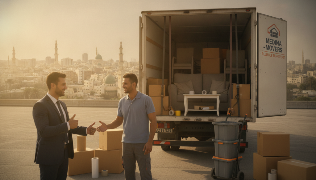 اسعار نقل العفش في المدينة المنورة