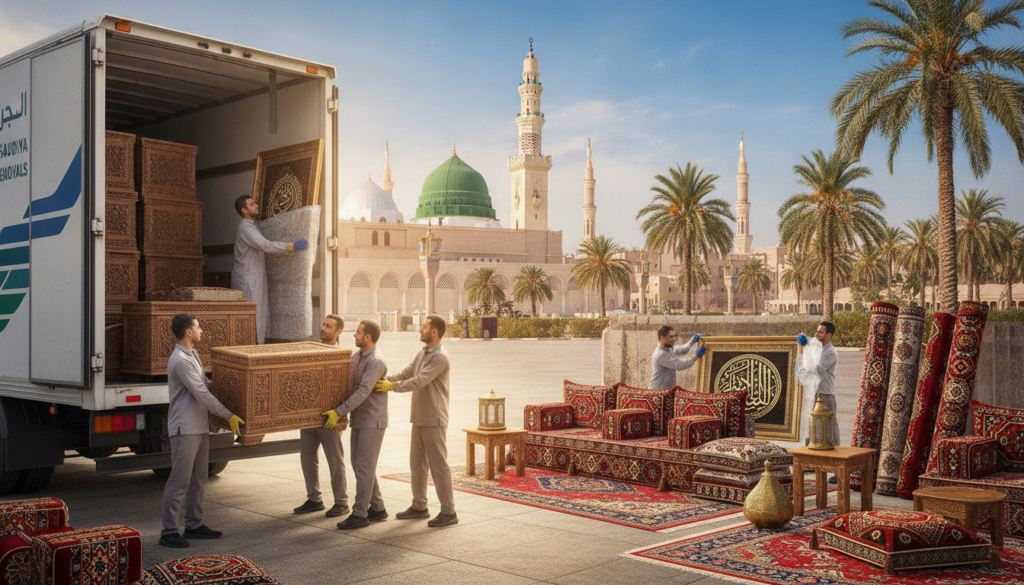 نقل عفش المدينة المنورة وتبوك