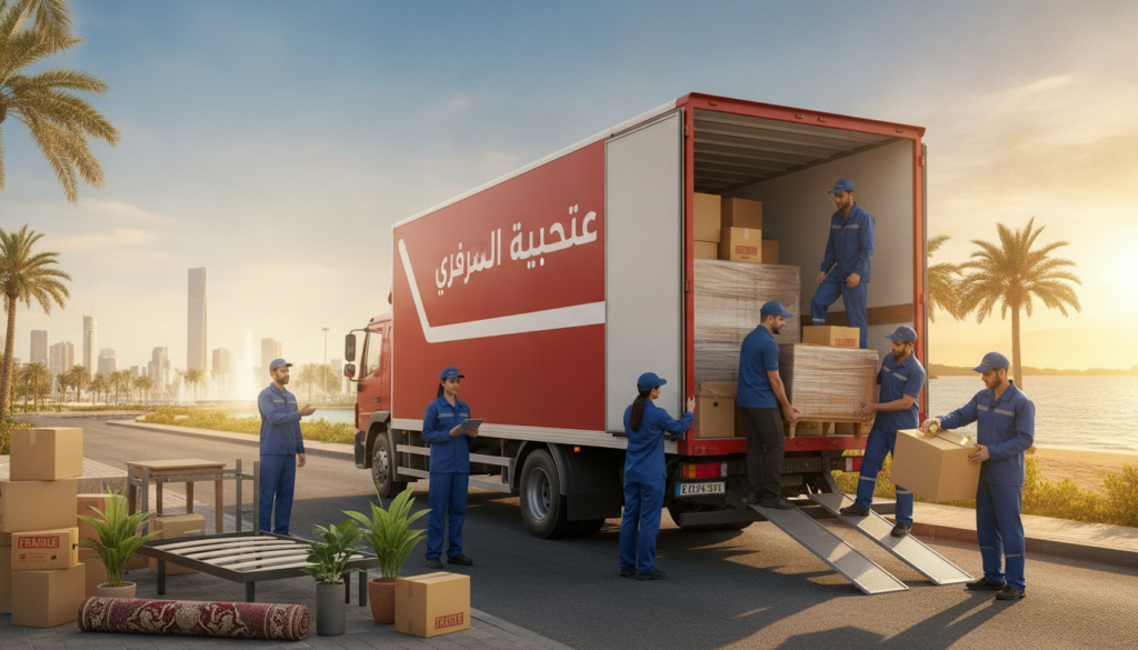 نقل عفش جدة إلى جازان