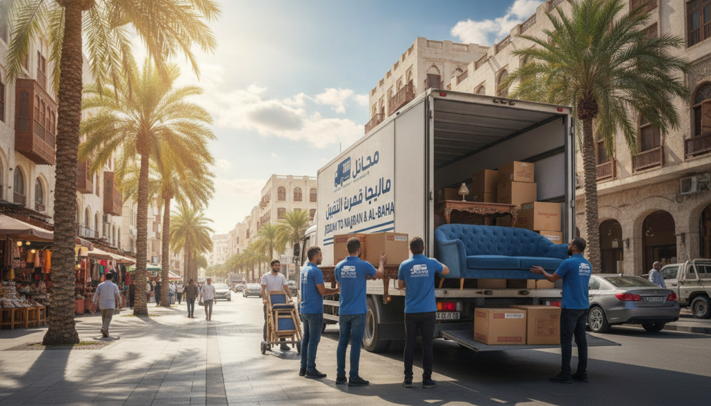 نقل عفش جدة إلى نجران والباحة نقل عفش جدة إلى نجران والباحة